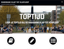Tablet Screenshot of klaptotklaploop.nl